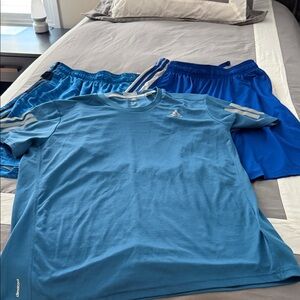 Bundle of 3 men’s Adidas 2 shirts and 1 shirt